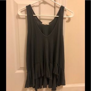 Gray Urban Outfitters flowy tank